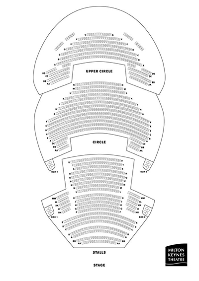 Milton Keynes Theatre Seating Plan